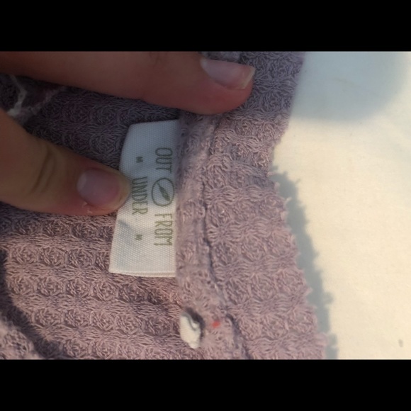 Purple Urban Outfitters out from under sweater - Picture 4 of 5